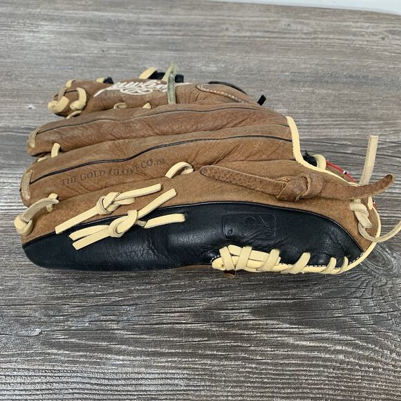 Rawlings D1275HD 12.75" RHT Leather Baseball Glove Premium Series. Fast Ship! - Picture 6 of 8